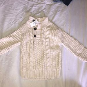 Brand new toddler boy sweater. Gap
